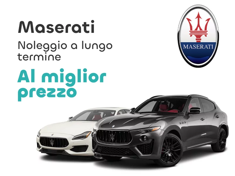 offerte noleggio lungo termine maserati